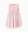 Vestido bebé niña con tul