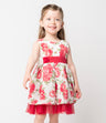 Vestido bebé niña con lazo