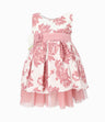 Vestido bebé niña con lazo
