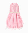 Vestido bebé niña con perlas