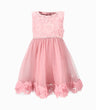 Vestido bebé niña con flores