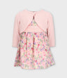 Vestido bebé floreado con bolero