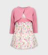 Vestido bebé floreado con bolero