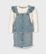 Vestido bebé de denim