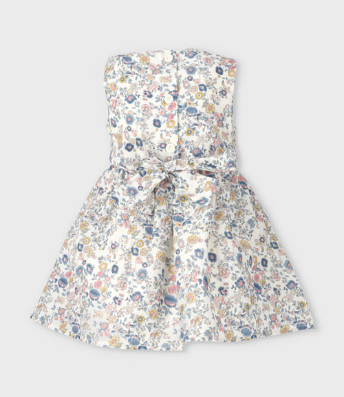 Vestido bebé floreado 3 meses / Coral