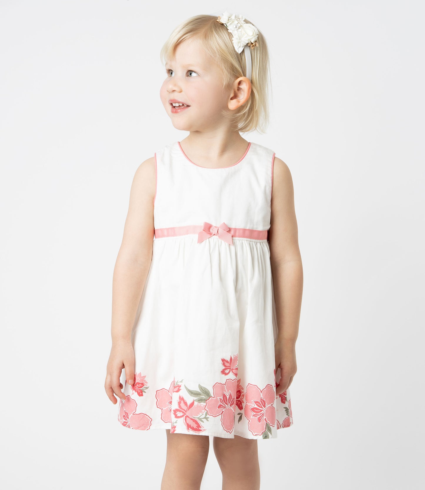 Vestido bebé con flores
