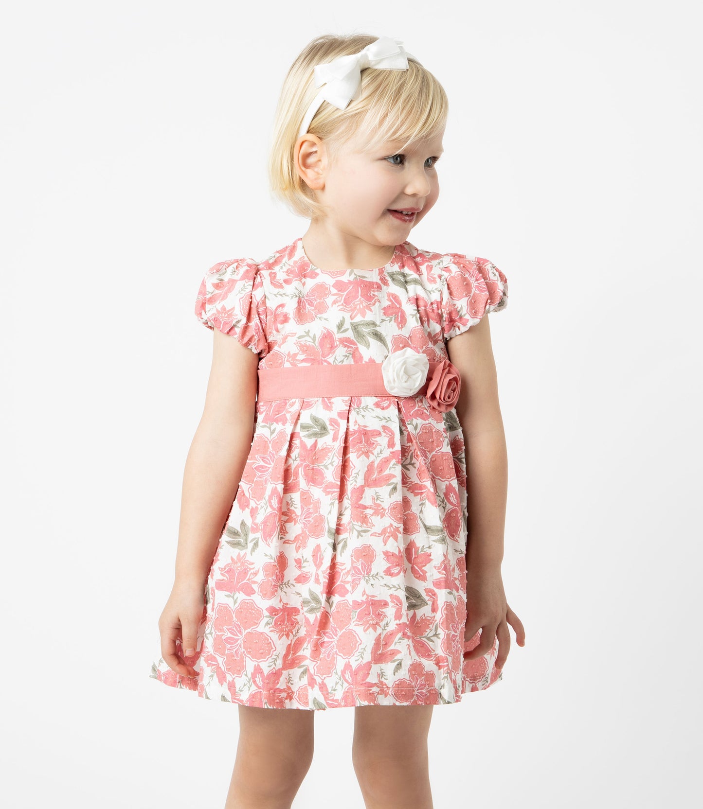 Vestido bebé floreado