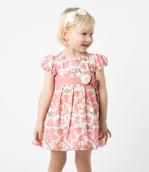 Vestido bebé floreado
