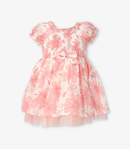 Vestido bebé floreado