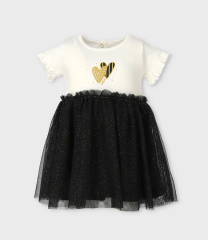 Vestido bebé acanalado