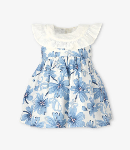 Vestido bebé floreado