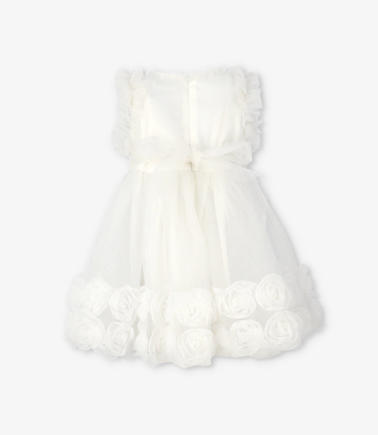 Vestido bebé sin mangas 3 meses / Crudo