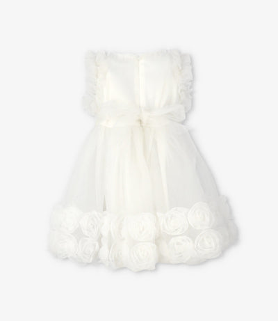 Vestido bebé sin mangas 3 meses / Crudo