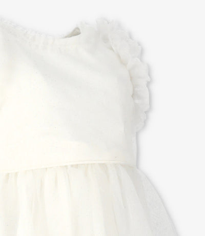 Vestido bebé sin mangas 3 meses / Crudo