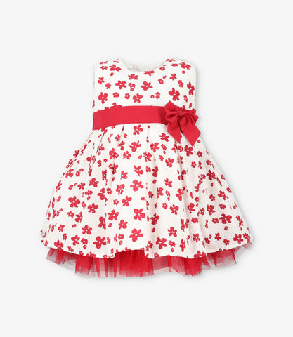 Vestido bebé floreado