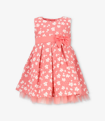 Vestido bebé floreado