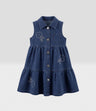 Vestido bebé de denim