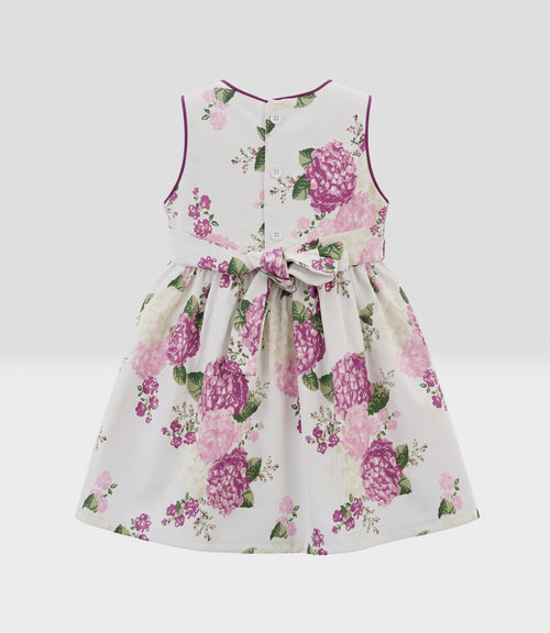 Vestido bebé floreado