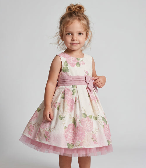 Vestido bebé floreado