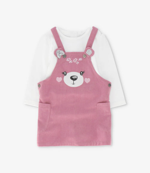 Vestido bebé de cotelé