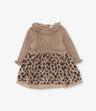 Vestido bebé animal print