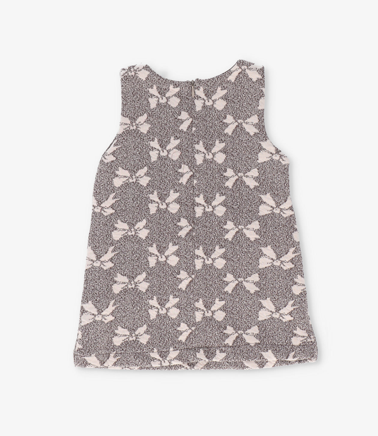 Vestido bebé con lazos 3 meses / Beige