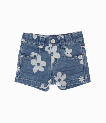 Short bebé con flores