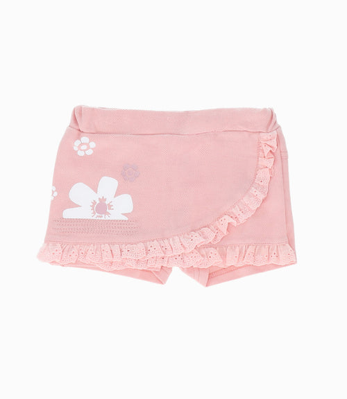 Short bebé falda short 3 meses / Rosado