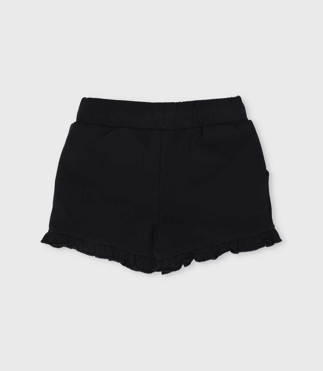 Short bebé con corazones 3 meses / Negro