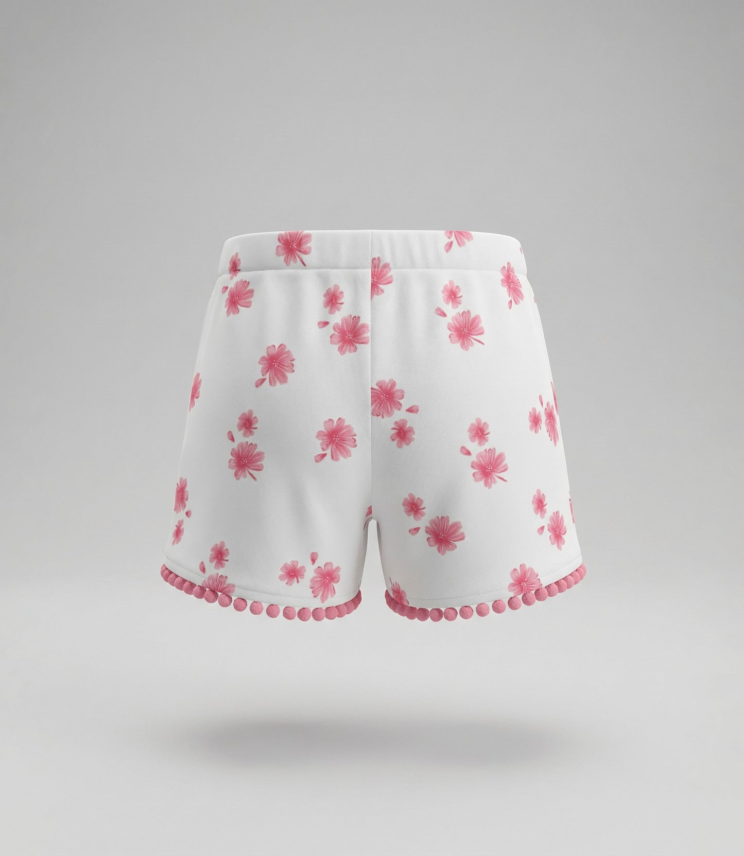 Short bebé floreado 3 meses / Rosado