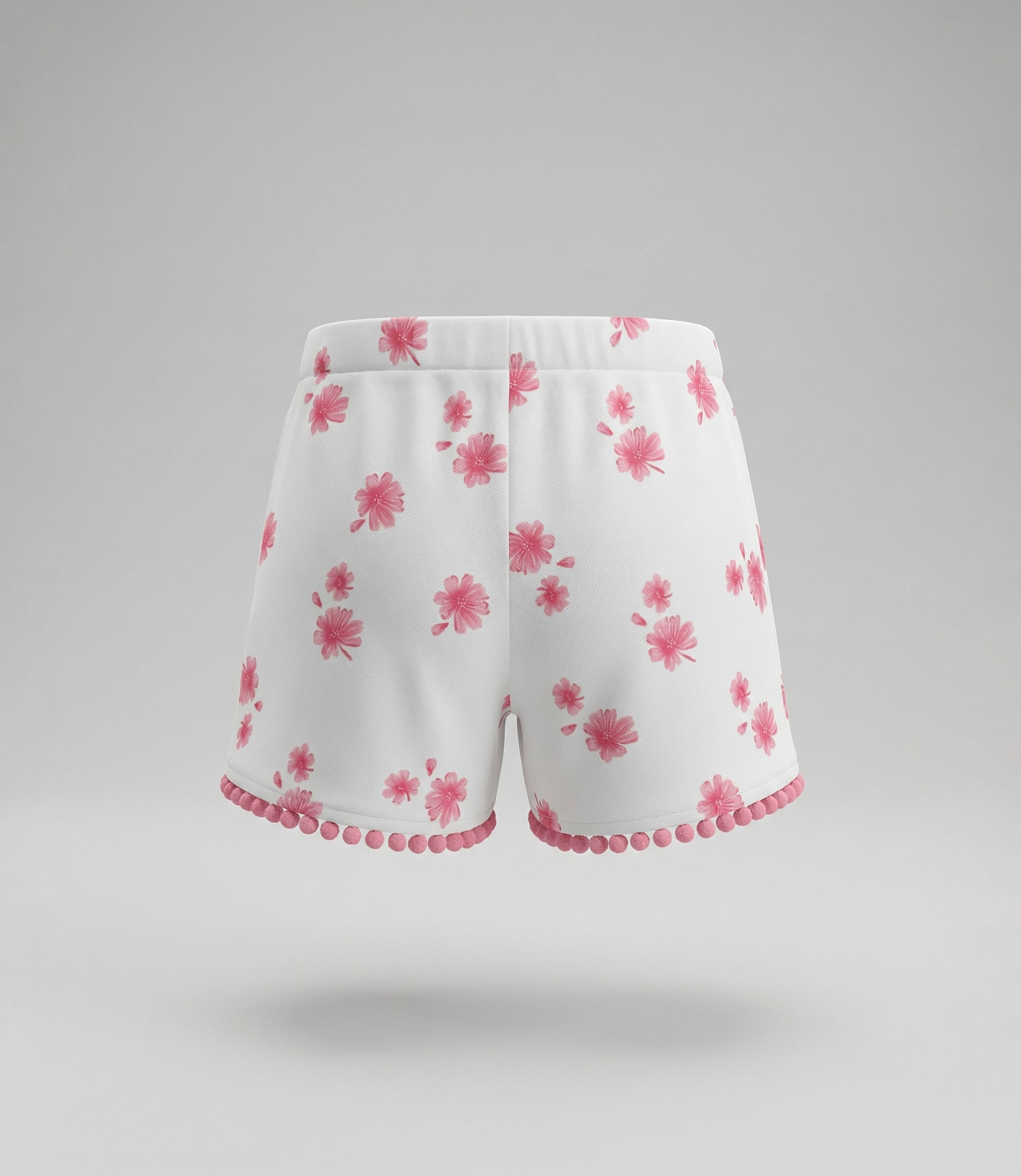 Short bebé floreado 3 meses / Rosado