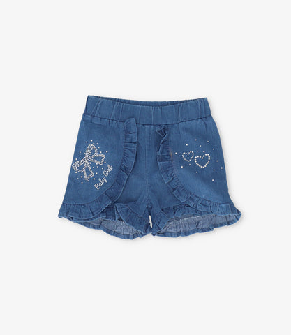 Short bebé con vuelos