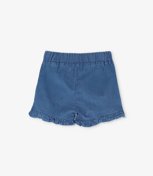 Short bebé con vuelos 3 meses / Azul Marino