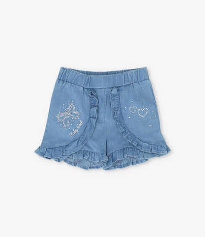 Short bebé con vuelos