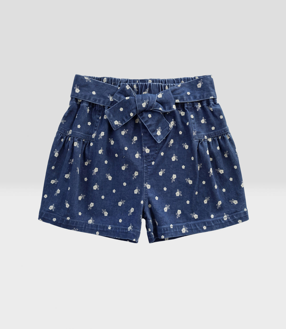 Short bebé de denim 3 meses / Azul Marino