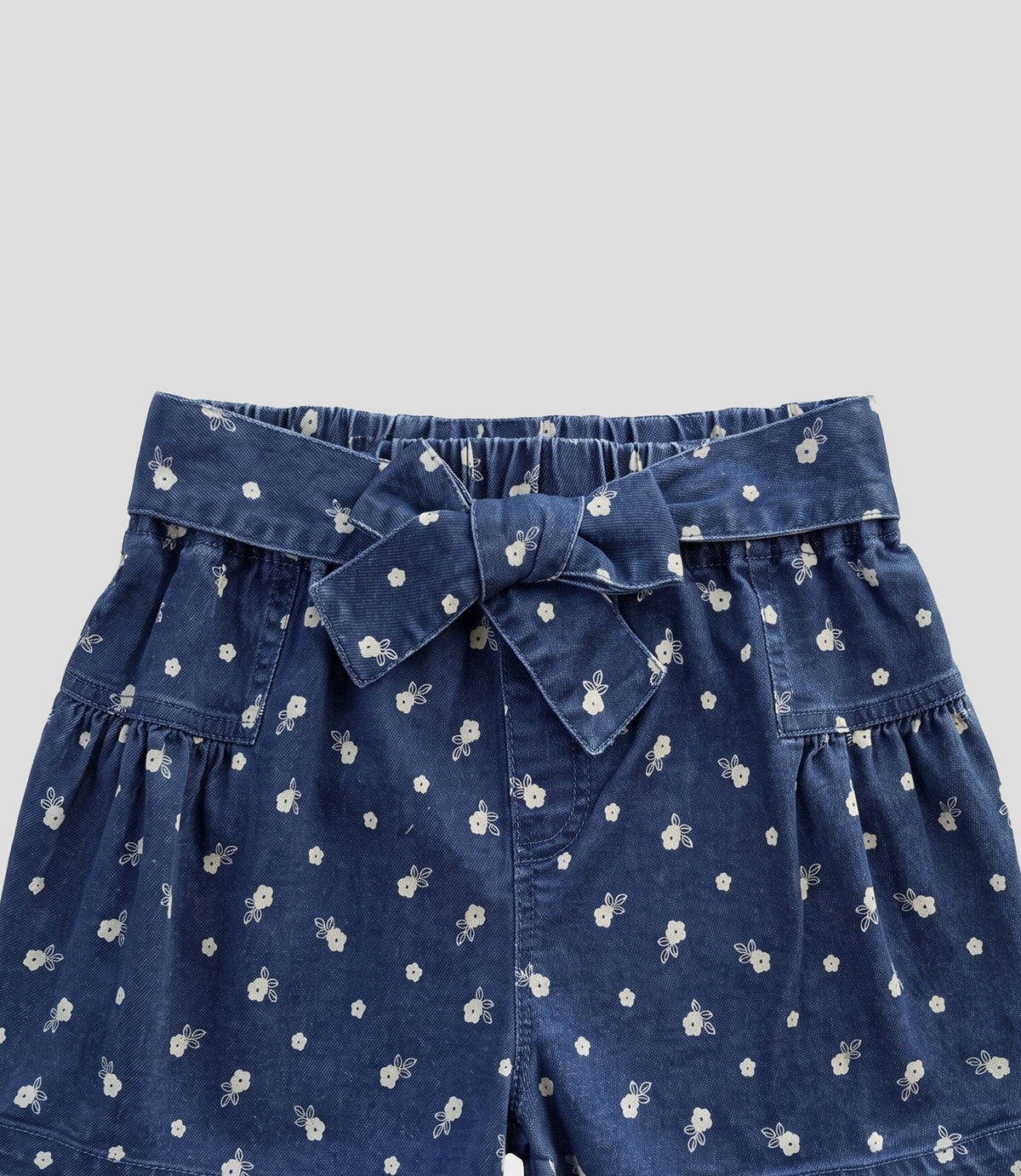 Short bebé de denim 3 meses / Azul Marino