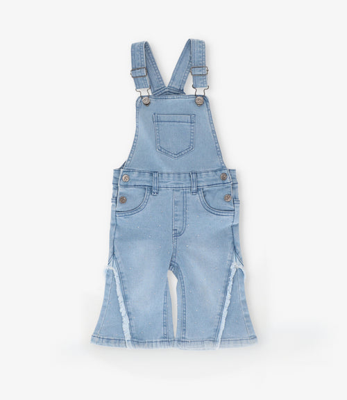 Jardinera bebé de denim flare