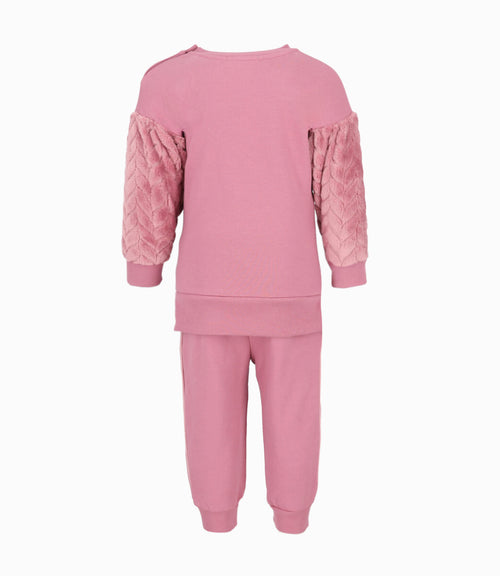 Buzo bebé niña jogger 3 meses / Burdeo