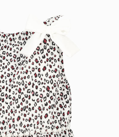 Enterito bebé cuello halter 3 meses / Blanco