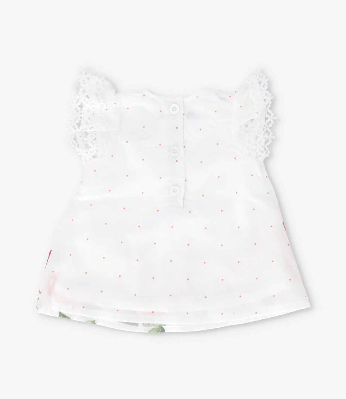 Conjunto bebé con flores