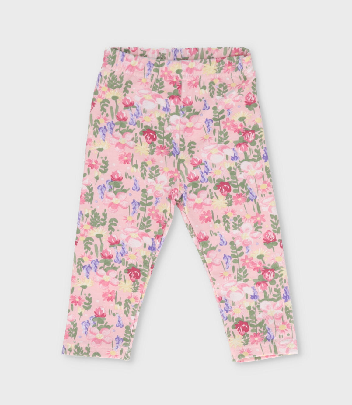 Conjunto bebé con estampado y flores 3 meses / Coral