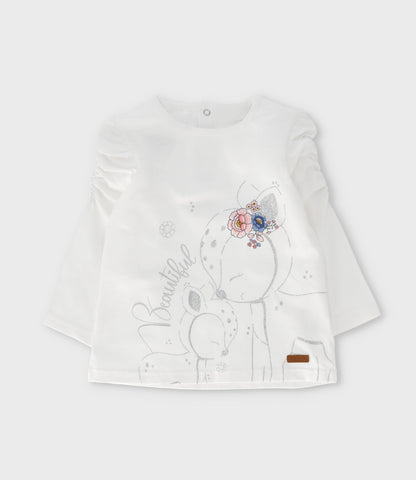 Conjunto bebé con flores