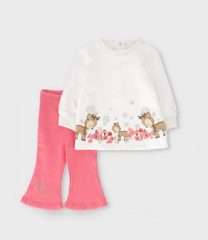 Conjunto bebé con ciervo