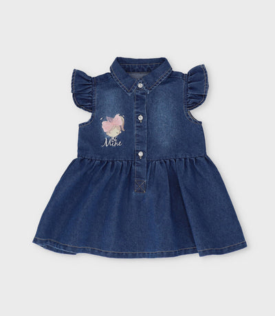 Conjunto bebé con puntos 3 meses / Azul Marino