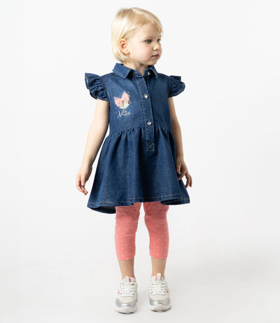 Conjunto bebé con puntos 3 meses / Azul Marino