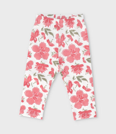 Conjunto bebé con flores 3 meses / Celeste