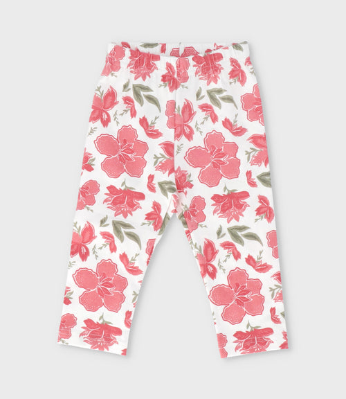 Conjunto bebé con flores 3 meses / Celeste