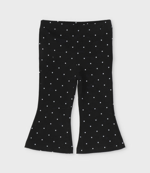 Conjunto bebé con estampado y puntos 3 meses / Blanco