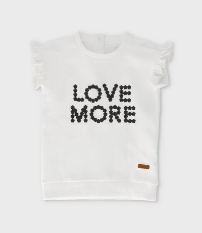 Conjunto bebé puntos y flores 3 meses / Negro