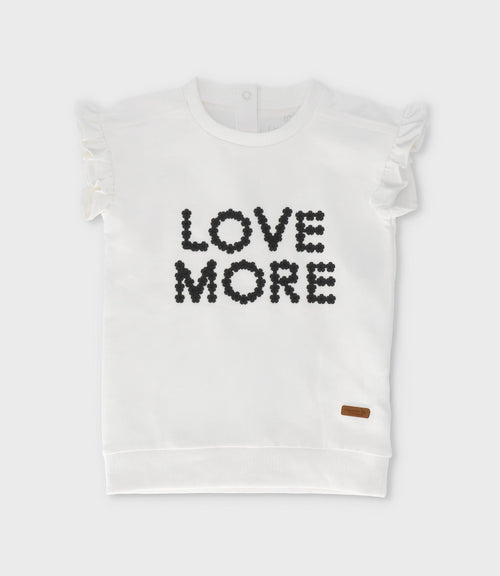 Conjunto bebé puntos y flores 3 meses / Negro